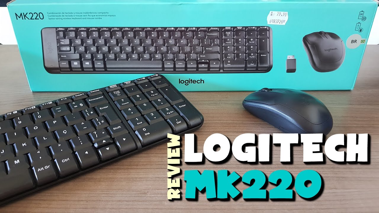 REVIEW: LOGITECH MK220 TECLADO e MOUSE SEM FIO [SUPER Custo Benefício]