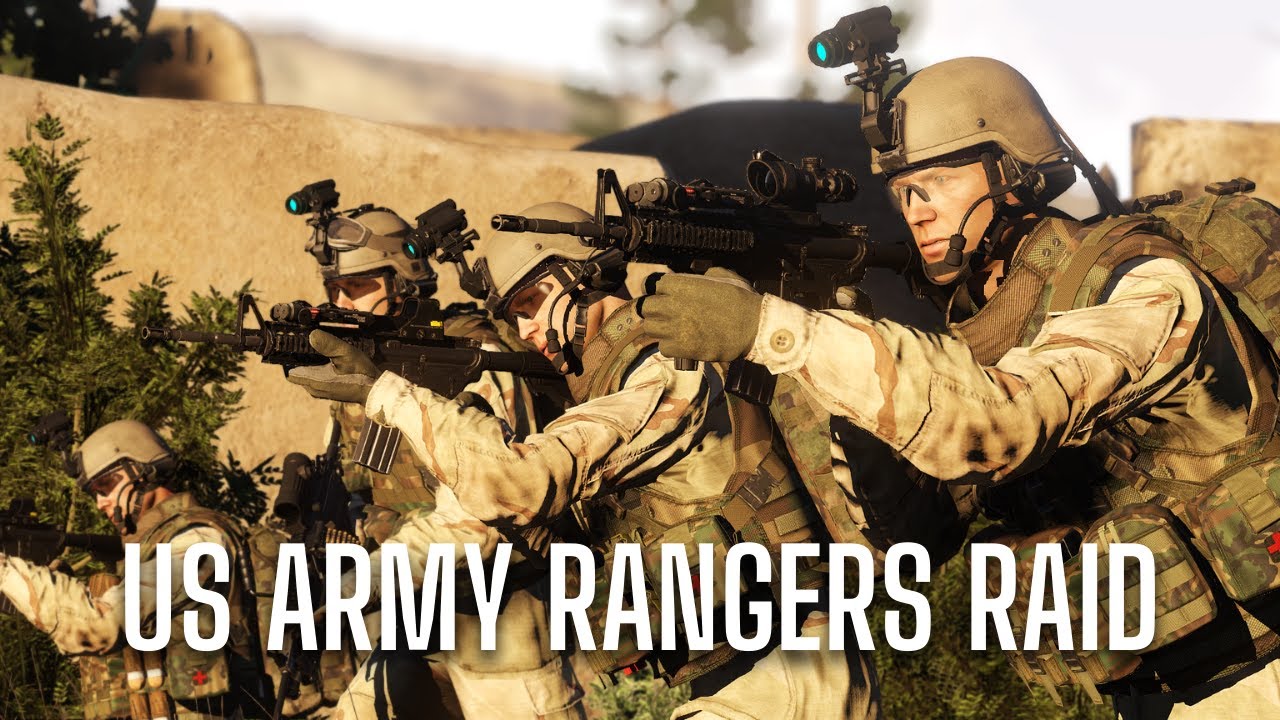 US Army Rangers Search and Destroy Operation in Afghanistan 2002 | Arma 3