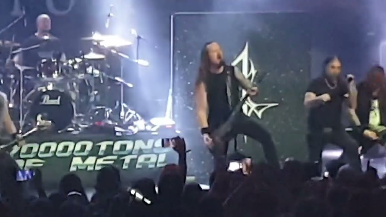 Insomnium with Sakis Tolis of Rotting Christ performing White Christ on 70,000 Tons of Metal