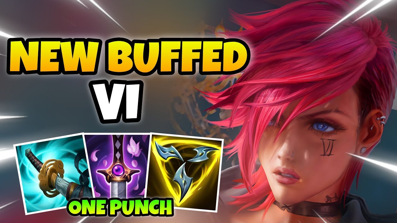 NEW BUFFED VI WILD RIFT BUILD ASSASSIN IS INSANE BROKEN