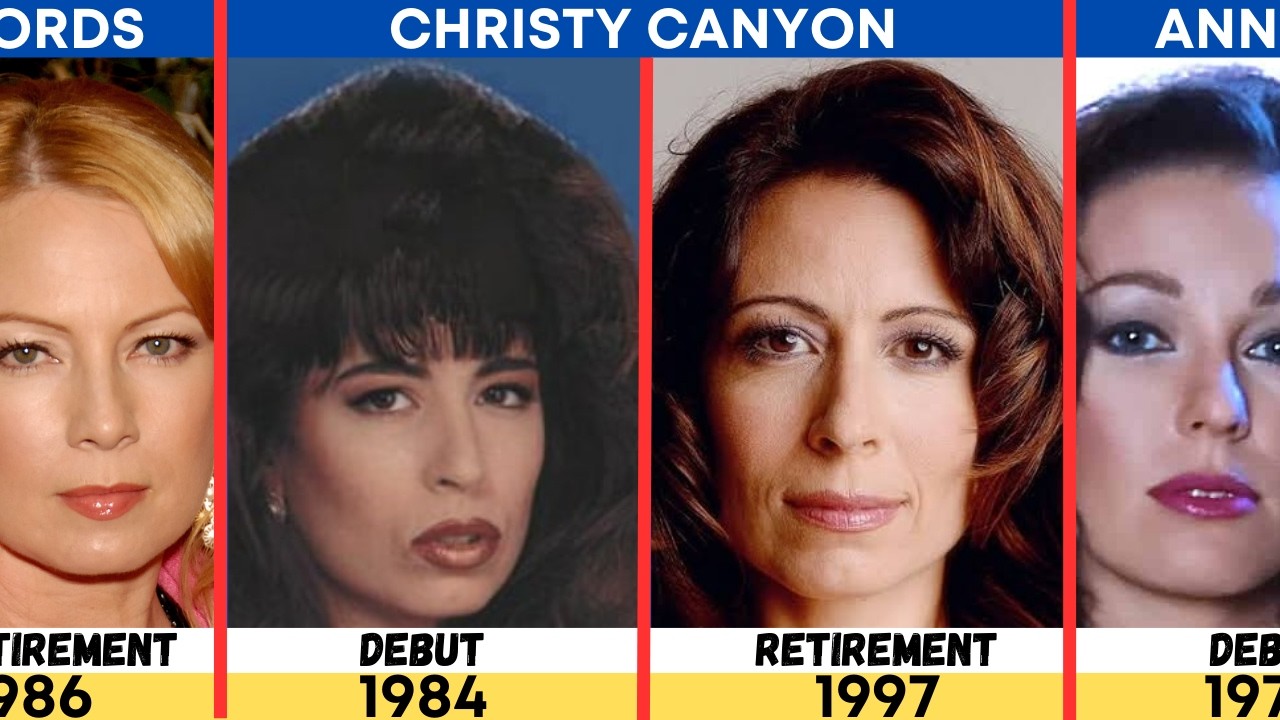 Legendary Adult Stars Debut and Retirement Year