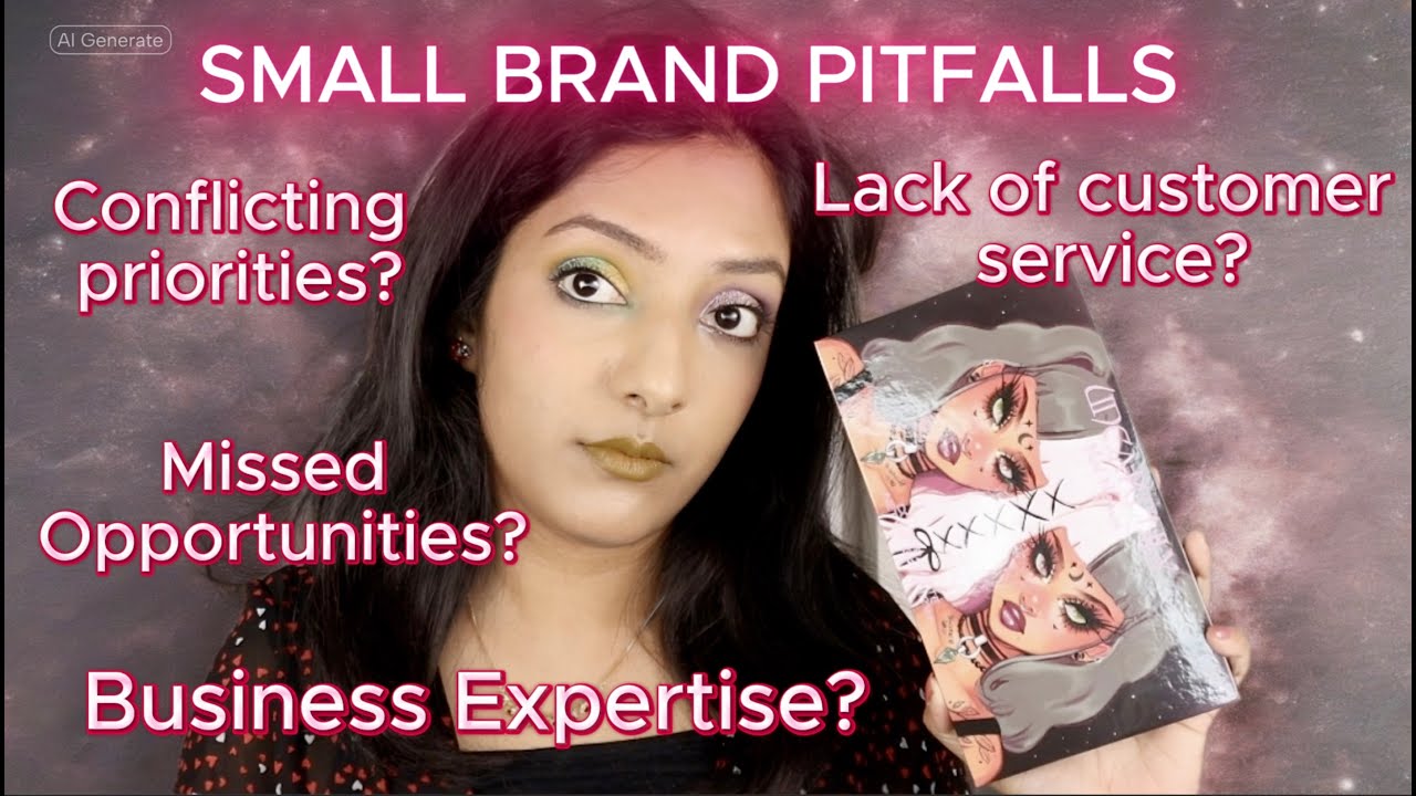 Why Small Beauty Brands Stay Small: Ft. Unearthly Cosmetics Not Normal Eyeshadow Palette