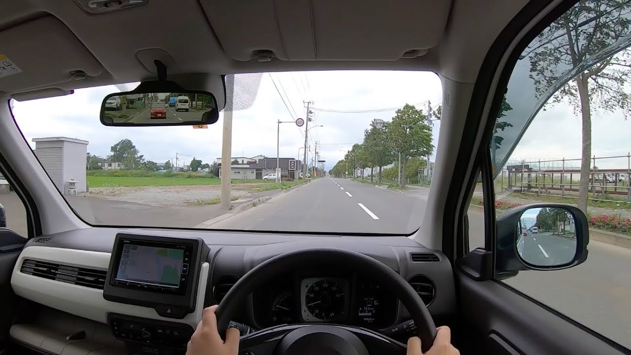 【Test Drive】2019 New HONDA N-WGN Honda SENSING 660cc 4WD - POV Drive