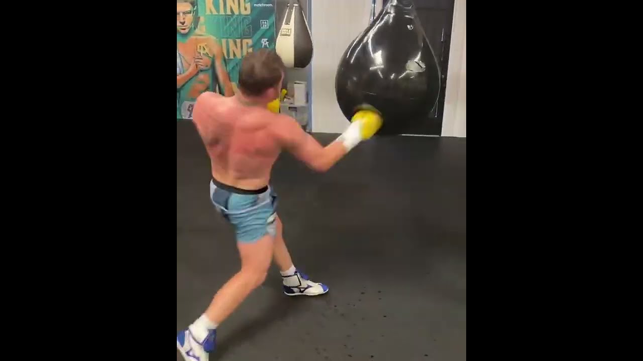 Canelo Crushing Water Bag!