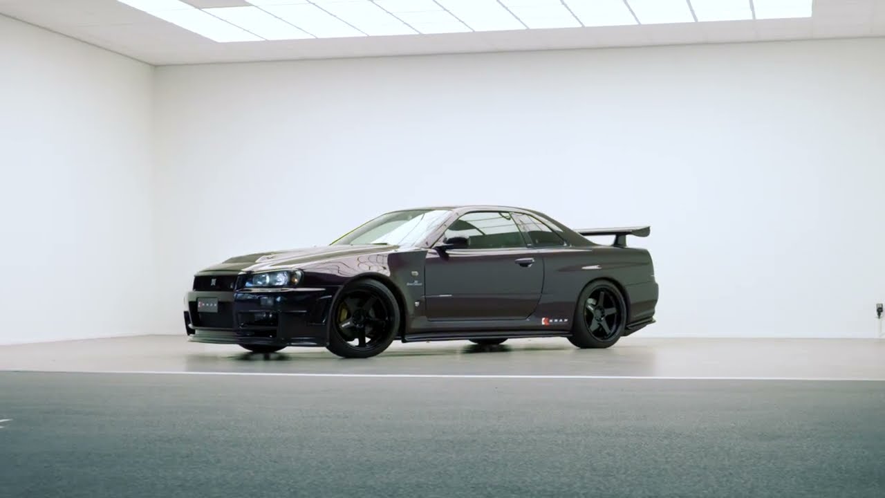 Nissan skyline R34 Midnight Purple Interieur & Exterieur l Khan Automotive #nissan #gtr #supercars