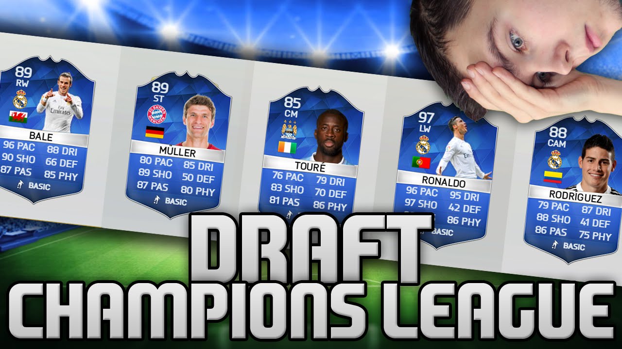 FIFA 16 | DRAFT CHAMPIONS LEAGUE