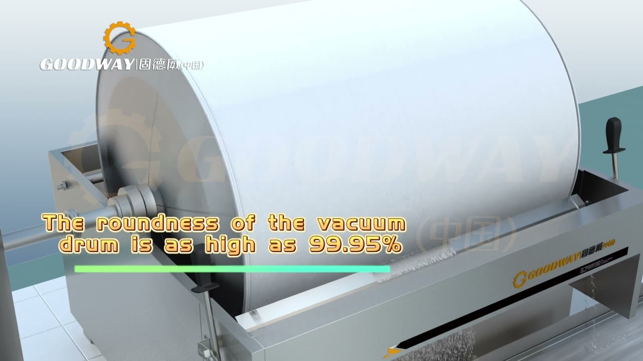 Vacuum filter dewatering machine for Cassava starch dewatering and dehydrating