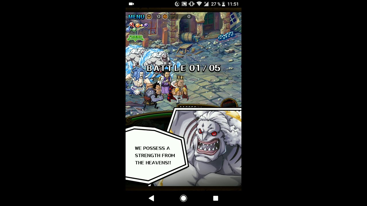 [OPTC] Hody vs Neo Pica (Powerhouse) (~0:55)