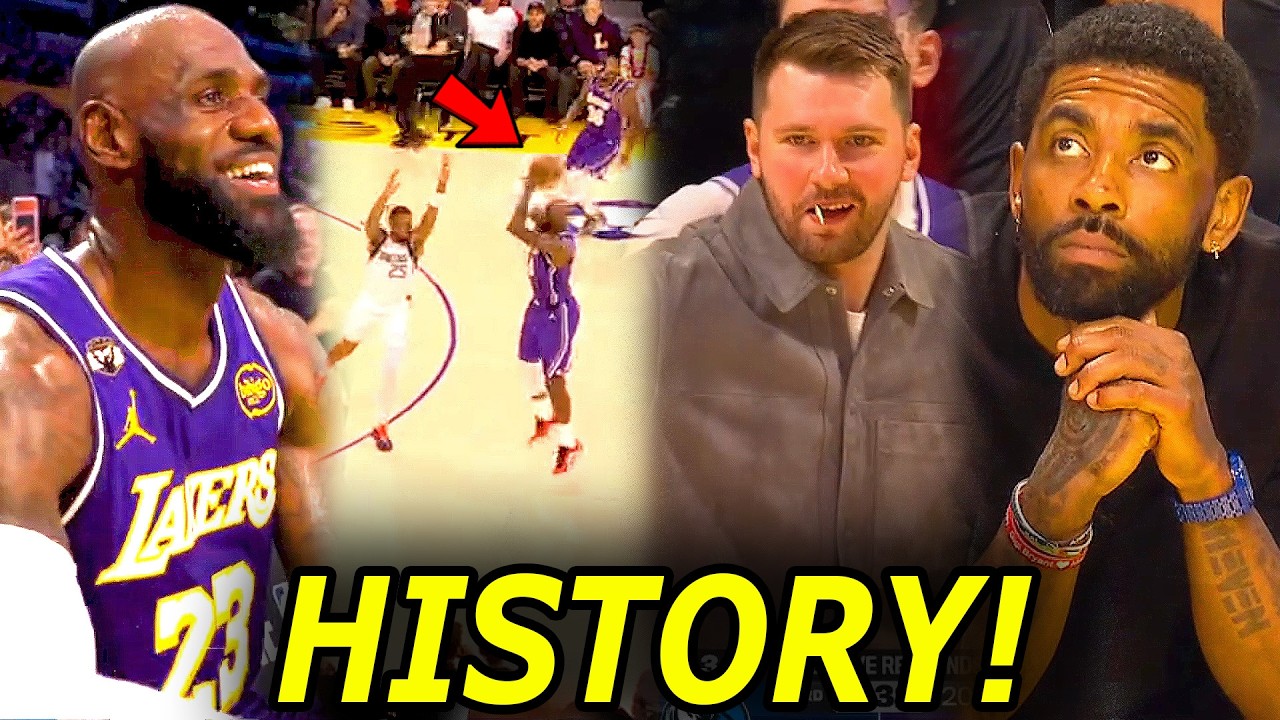 HISTORIC TRIPLE DOUBLE! Hype si Luka sa ginawa ni LeBron, panibagong record ni LBJ!