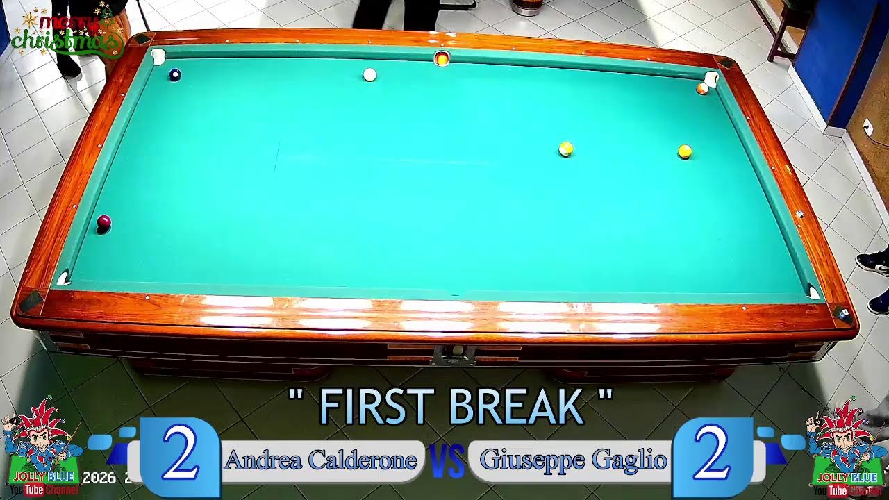 " FIRST BREAK " CALDERONE VS GAGLIO "