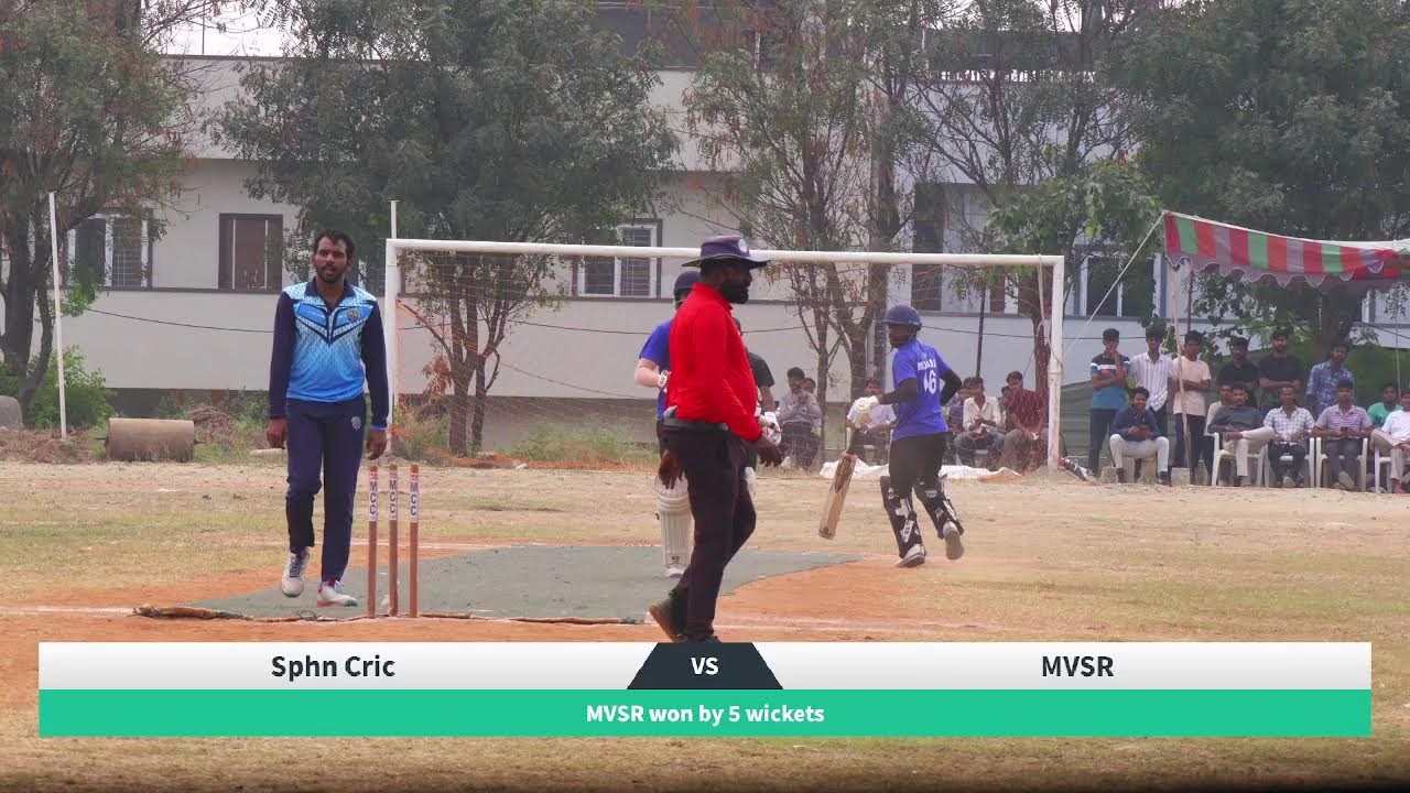 MVSR SPORTS FEST || 2025 || SEMI FINAL 1 || MVSR vs SPOORTHY