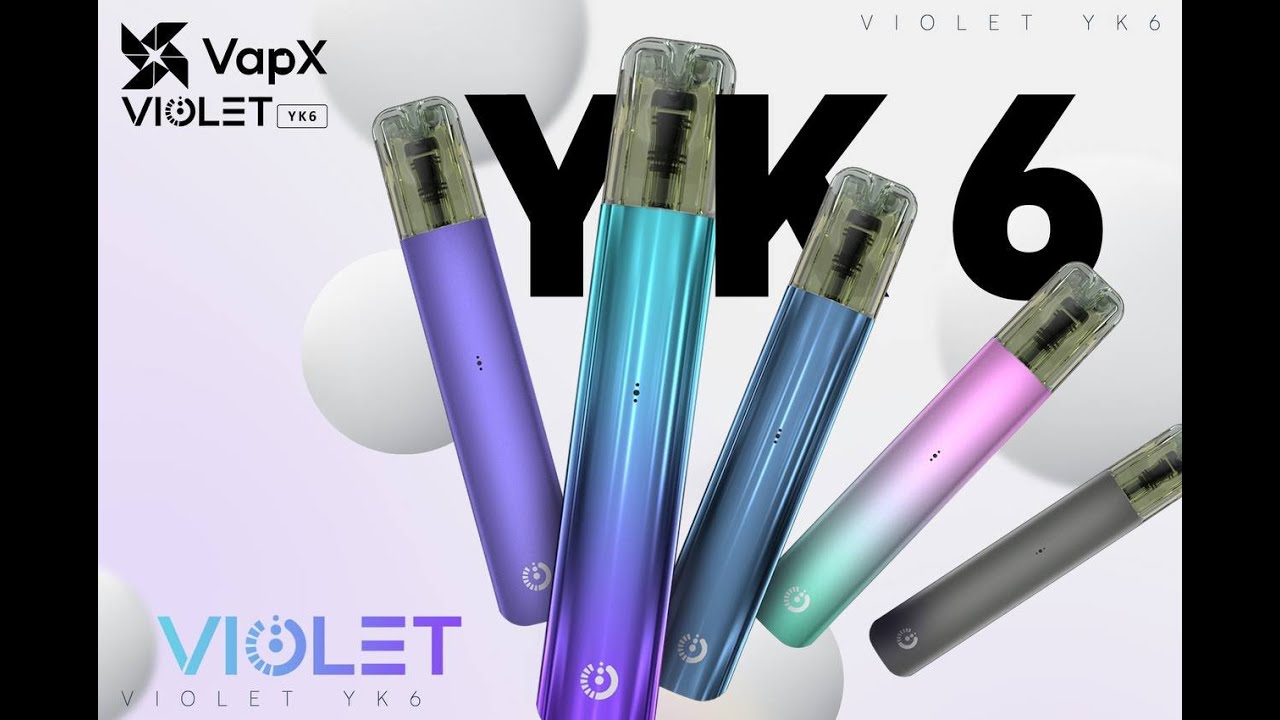 Lần đầu chấm m&uacute;t Podsystem Vapx Violet YK1 -YK6!