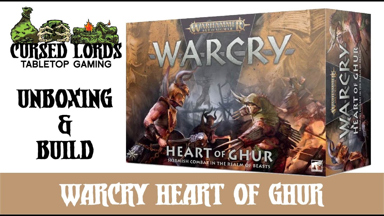 Warcry Heart of Ghur Unboxing