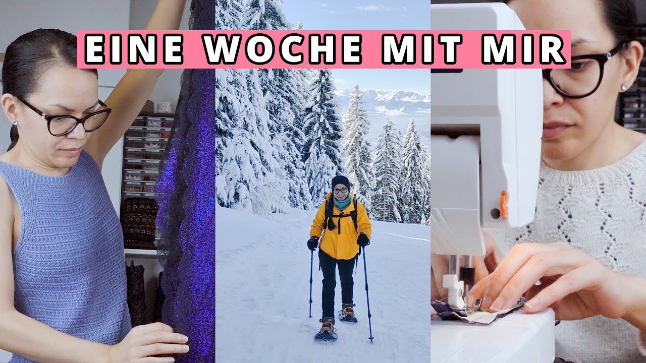 Eine besondere Woche: 40. Geburtstag, Schneeschuhwandern & BH-Nähen | Vlog 84
