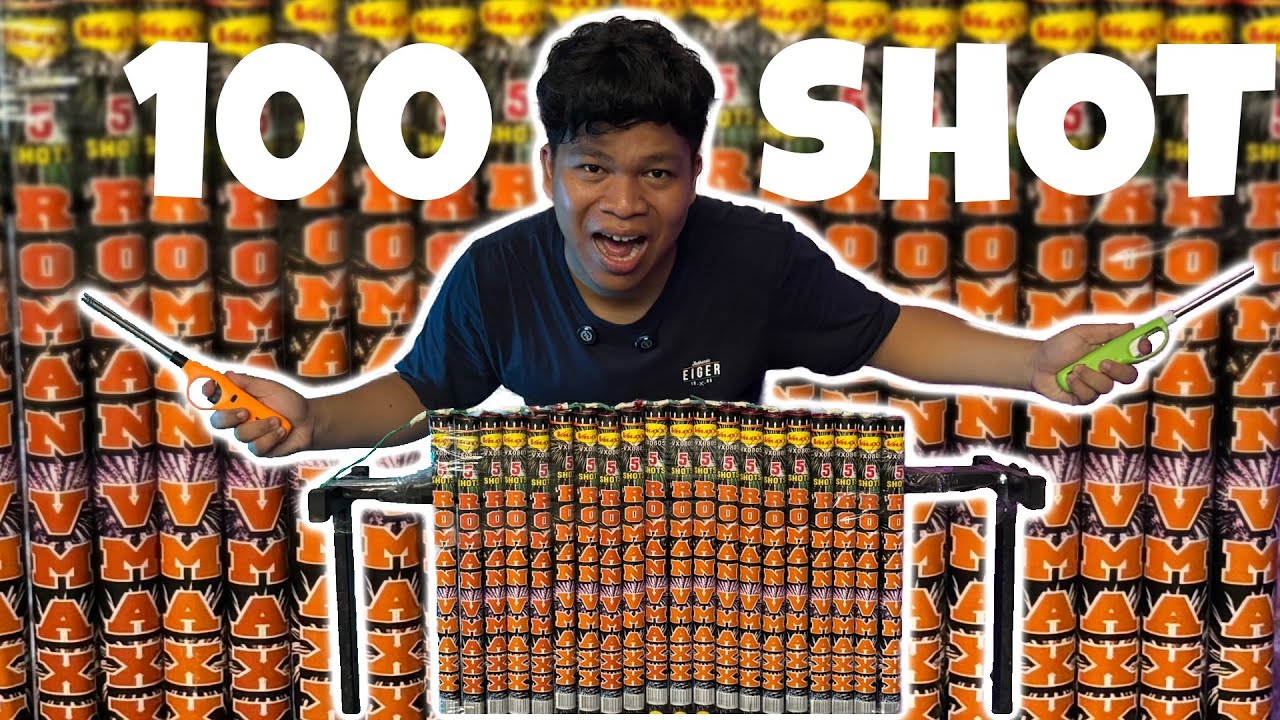 MERAKIT MERCON ROMAN CANDLE 100 SHOT UNTUK MALAM TAHUN BARU 2026!!! SERU