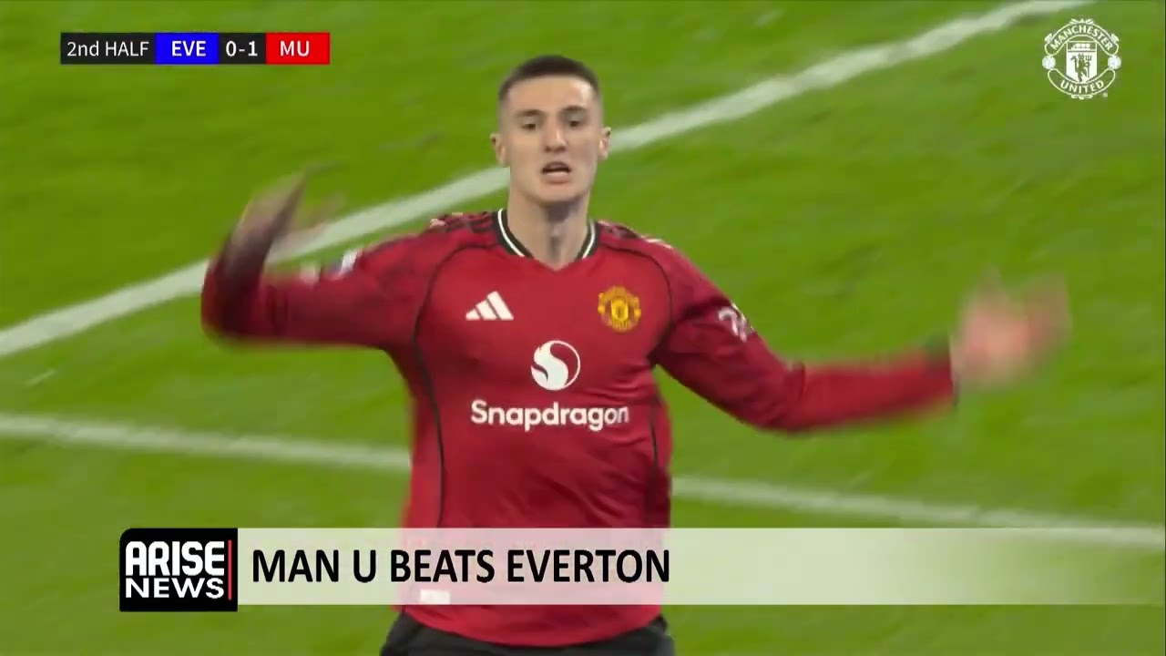 Sports Segment: Sesko's Strike From the Bench Secures Man Utd's 1-Nil Victory Over Everton 