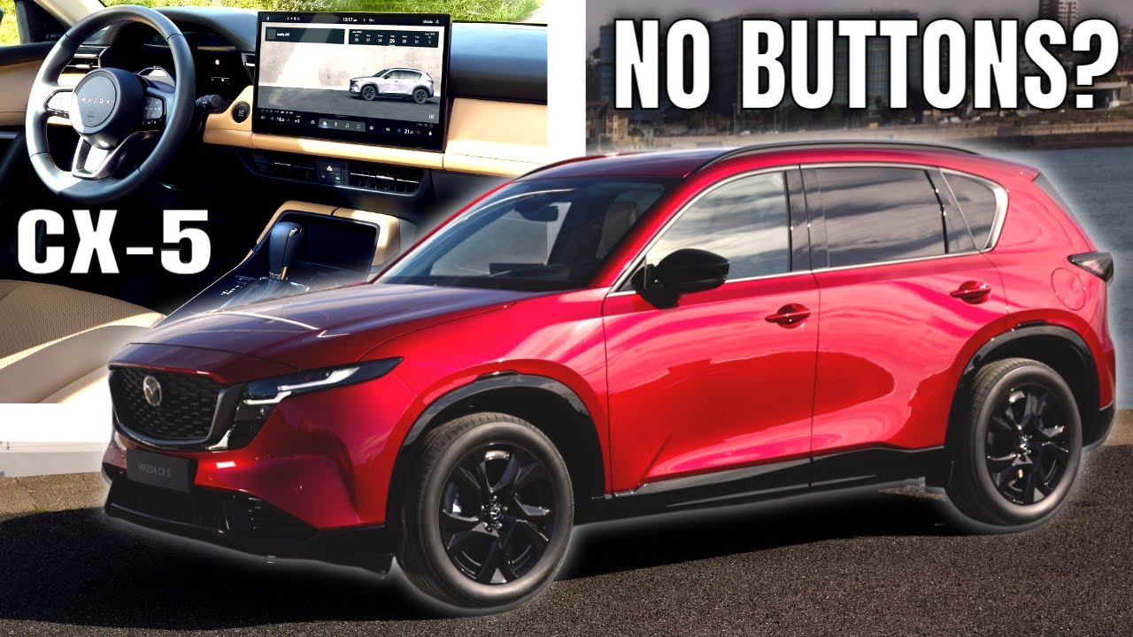 2026 Mazda CX 5 Interior Explained No Buttons, Just Big Tech