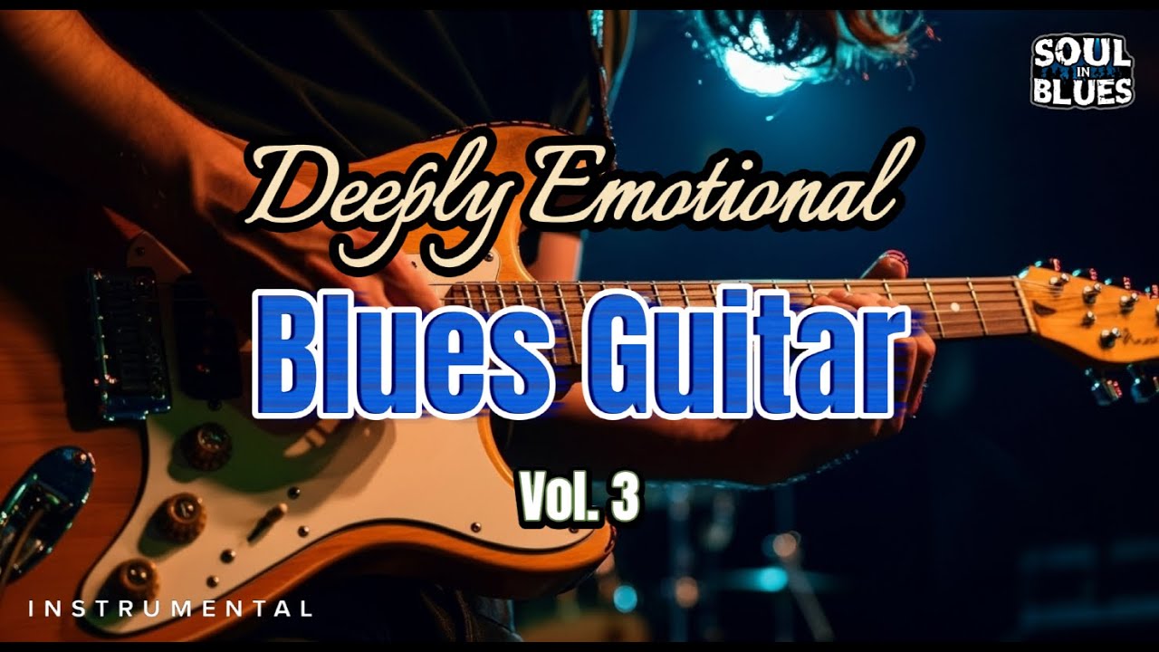 Deeply Emotional Blues Guitar Vol. 3  |  Smooth & Gentle Blues Guitar Instrumental