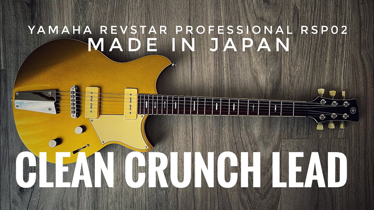 Yamaha Revstar Professional RSP02 Crisp Gold P90 Made in Japan: Clean, Crunch and Lead