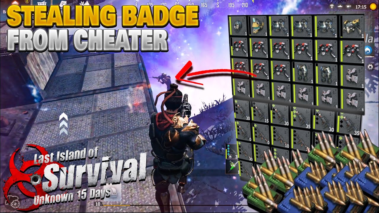 I steal their Badge Outside Cheater Legion Base  Last Island of Survival | Last Day Rules Survival