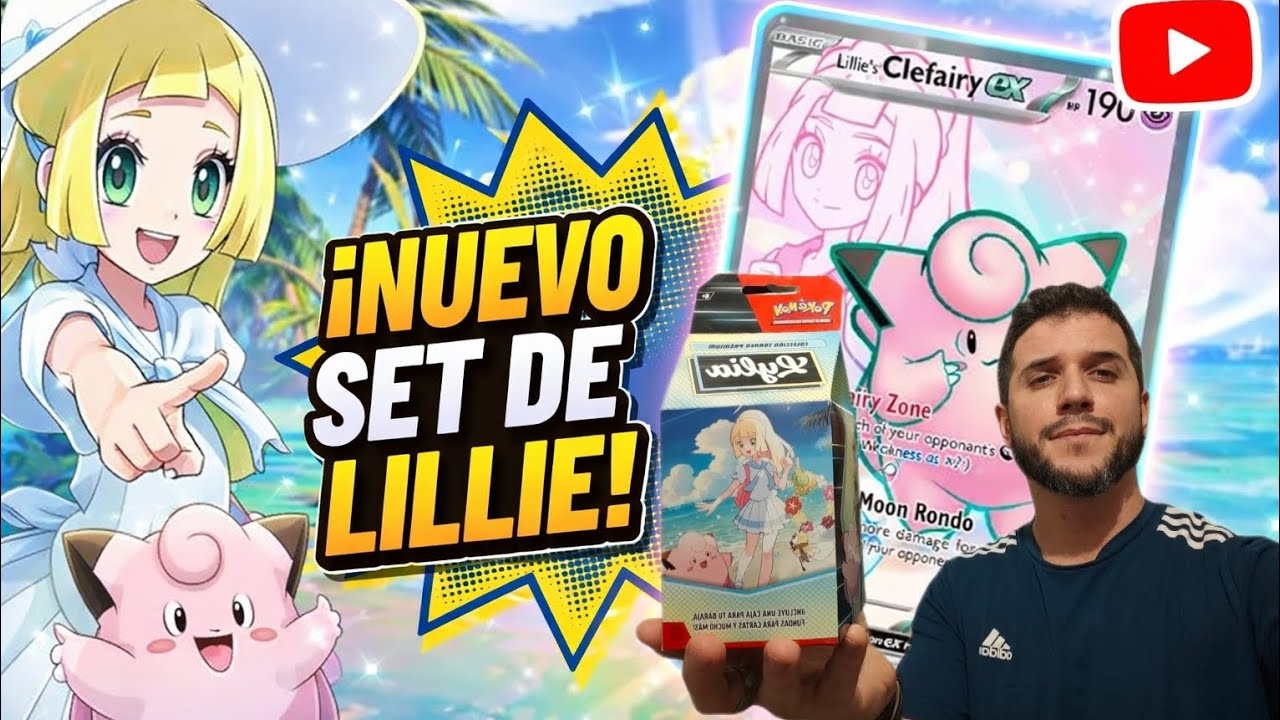 Unboxing Lylia Premium Tournament Collection | 6 Sobres + Lillie's Clefairy ex