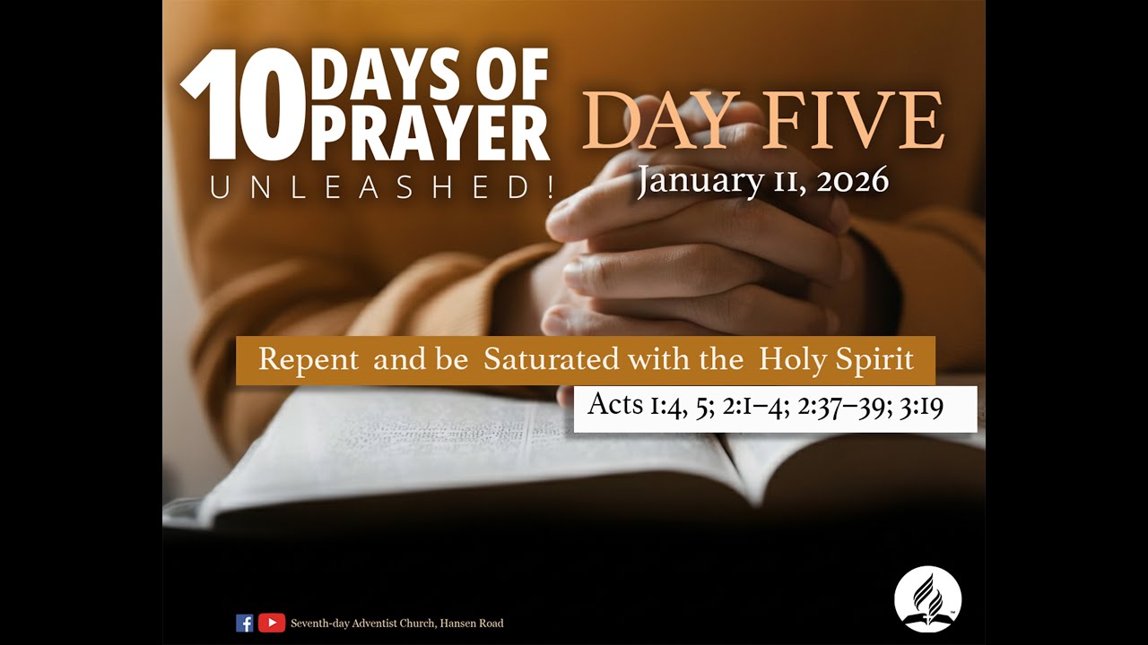DAY 6 || TEN DAYS OF PRAYER 2026 || JANUARY 12, 2026