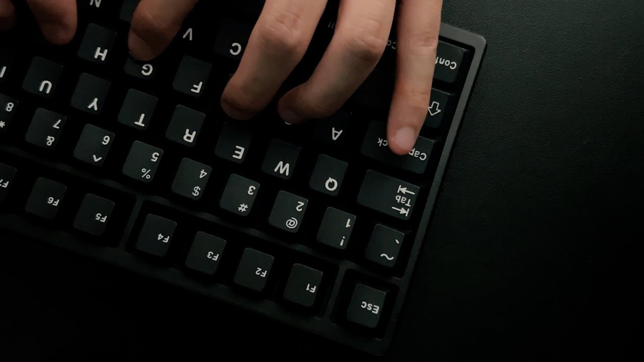 ASMR | 보글보글거리는 키보드 타건 소리 1시간 | 타이거80 라이트, 저월백