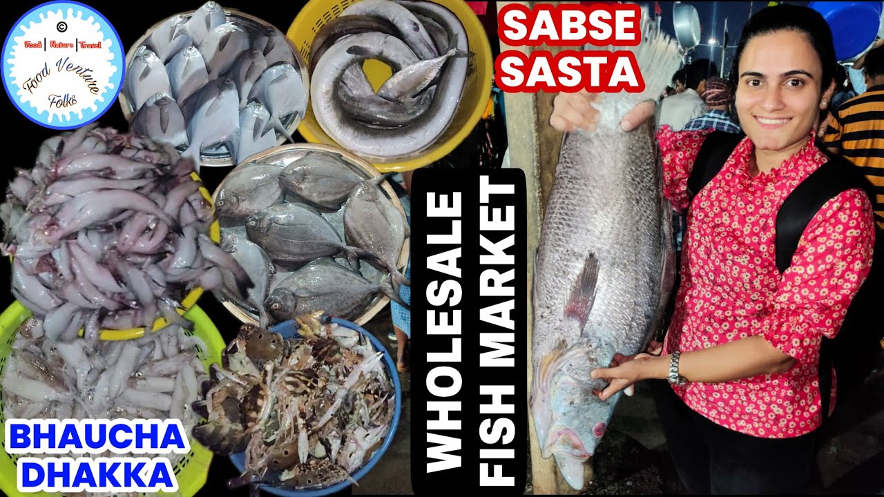 Bhaucha Dhakka Sabse Sasta Biggest Wholesale Fish Market| | Live Auction | Mazgaon Dockyard Mumbai