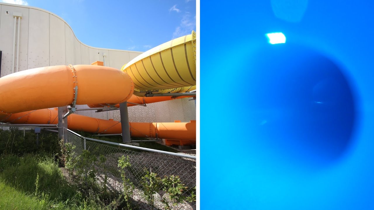 Black Hole :: Röhrenrutsche mit Soundeffekten | Hylliebadet Malmö