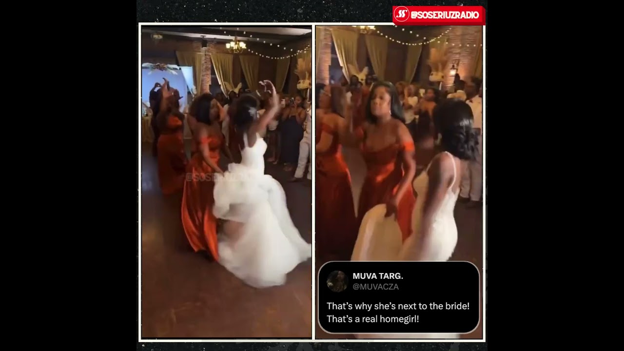 She Really Held It Down For The Bride All Night! 👏🏽✨