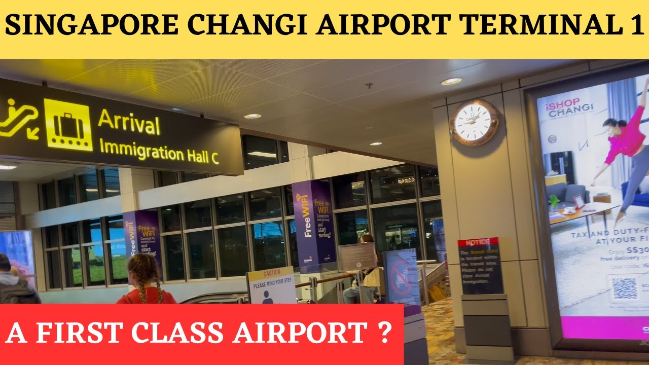 Singapore Changi Airport Terminal 1 Arrival | #TamilTreasures