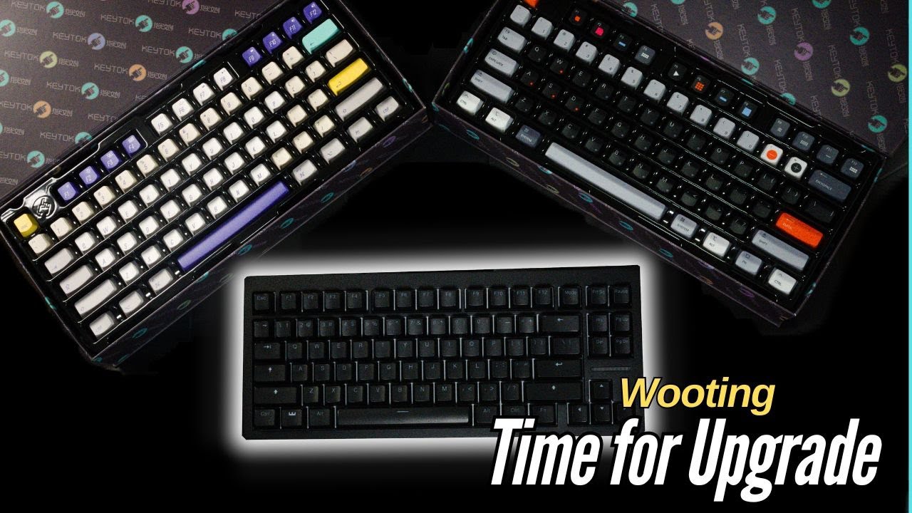 Пора обновить мой Wooting! - Колпачки для клавиш Keytok