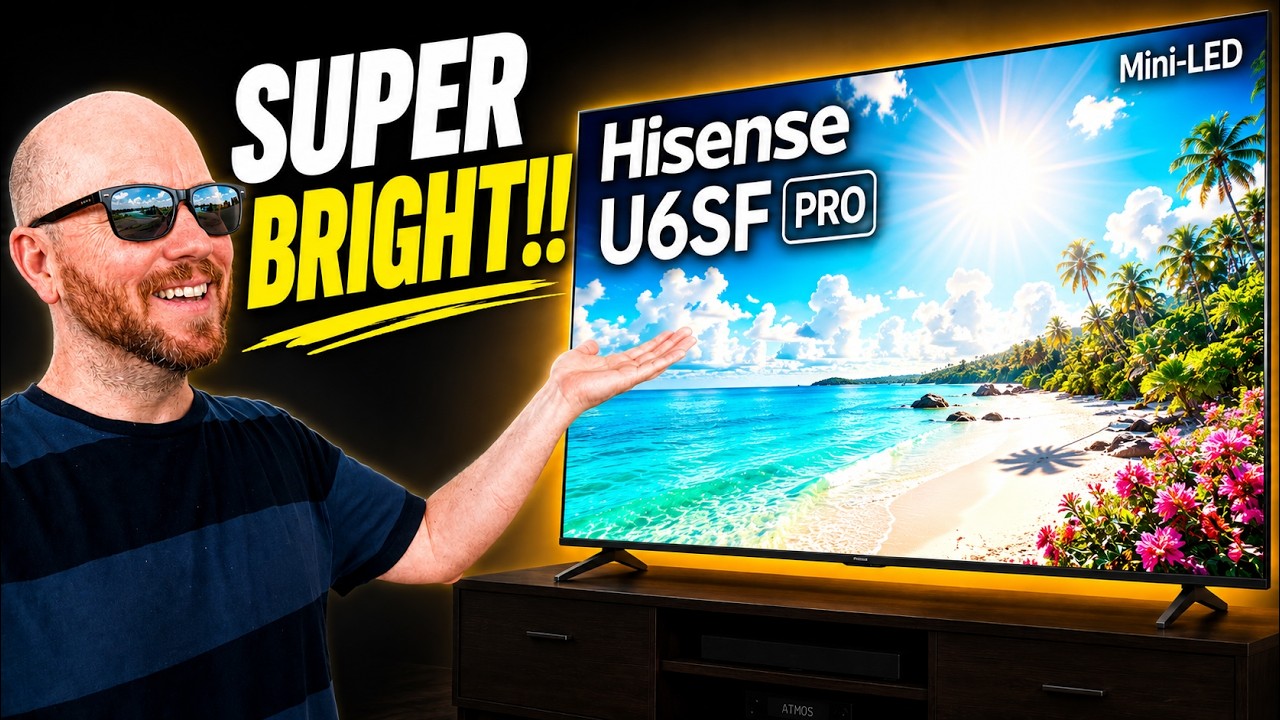 Обзор Hisense 65U6SF Pro: этот MiniLED-телевизор меня удивил!