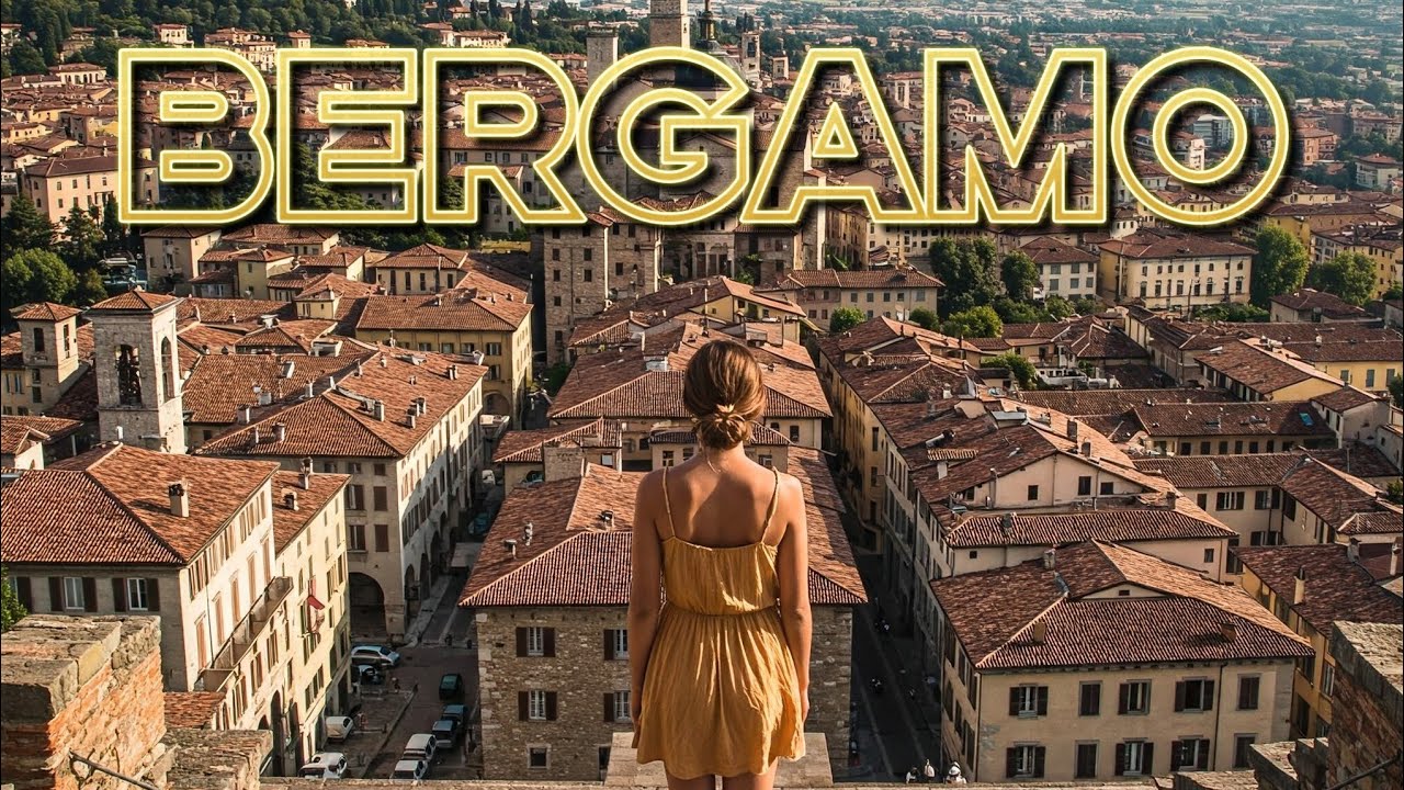 Bergamo Old Town, Italy / Bergamo Altstadt, Italien / Бергамо, Италия / Bergamo Citt&agrave; Alta