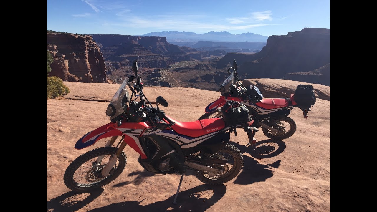 3.5 days in Moab on Honda 250 Rally
