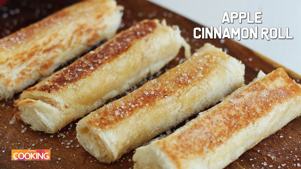 Apple Cinnamon Roll | Apple Bread Roll Recipes