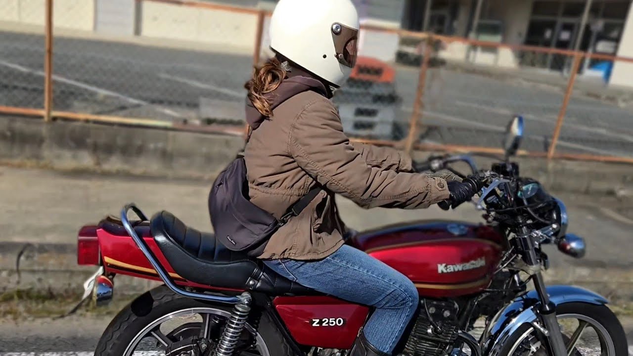 Z250FT   350SS  Z400FX   CB250T  GT380  レブル秋のツーリング