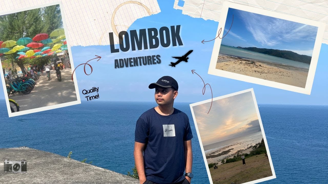 My First Travel Vlog | Pesona Lombok 3 Hari 2 Malam 🏝✨