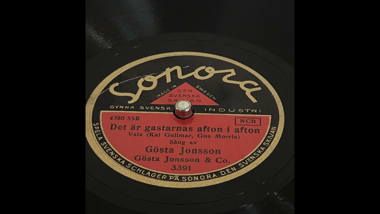 Gösta Jonsson  & Co Det Är Gastarnas Afton I Afton