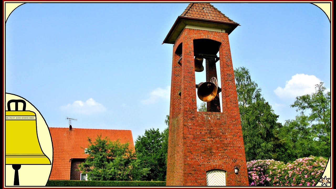 Ihausen Oldenburgerland: Alte vs. neue Glocken der Evangelisch Lutherischen Auferstehungskirche