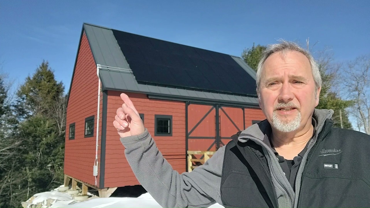 Tour of our off-grid system in Maine