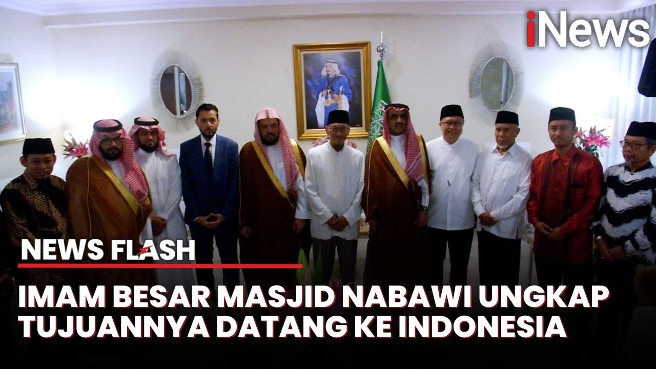 Tujuan Mulia Imam Besar Masjid Nabawi Datang ke Indonesia