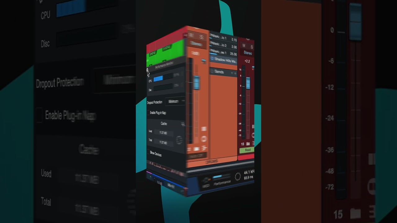 Уменьшите нагрузку на процессор с помощью этой функции в Studio One | PreSonus