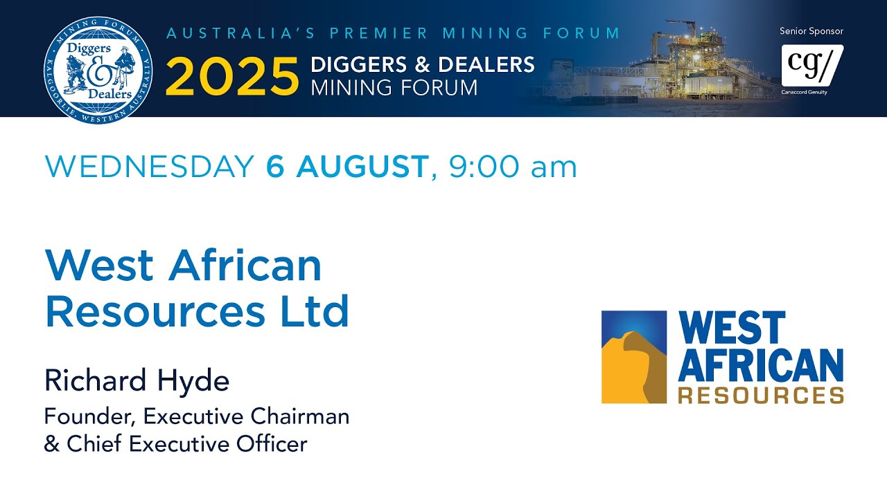 2025 | West African Resources Ltd — Ричард Хайд, основатель, генеральный директор и председатель ...