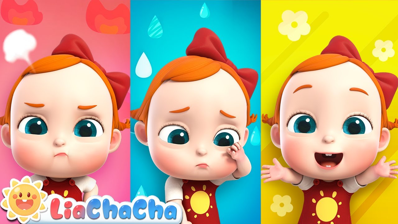 My Feelings Song | Healthy Habit Songs for Kids | LiaChaCha Best Nursery Rhymes & Baby Songs