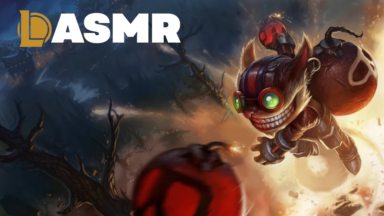ASMR League of Legends Ziggs Midlane | Whispers, Clicking, keyboard sounds