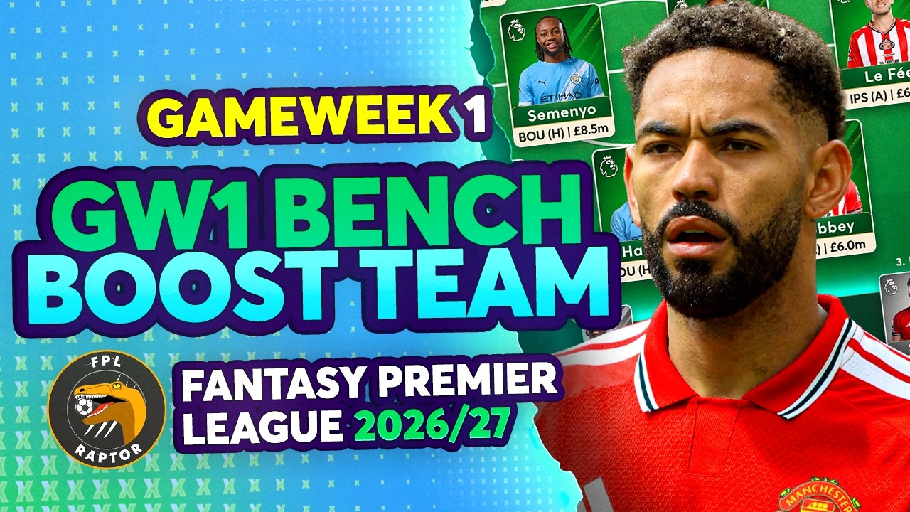 СОСТАВ С BENCH BOOST НА 1 ТУР FPL 🚨 | БЕЗ БРУНУ ФЕРНАНДЕША 😲 | Советы по Fantasy Premier League 2...