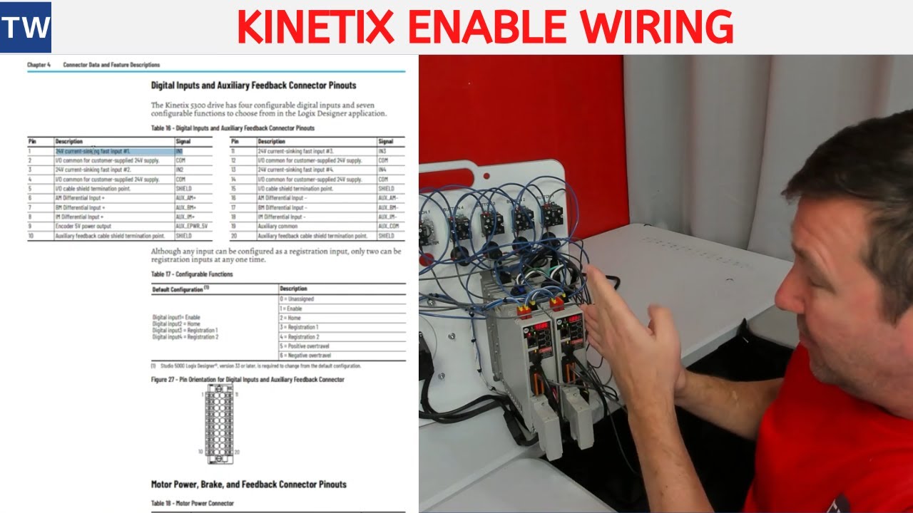 Wiring Your Kinetix Servo Motion Control Trainer