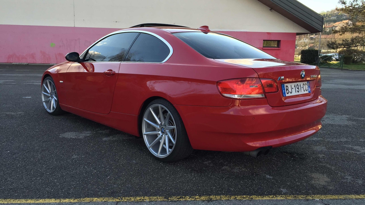 BMW 330D E92 Stage 2+ 330ps 656Nm Exhaust sound Brutal acceleration 0-100 0-200 km/h