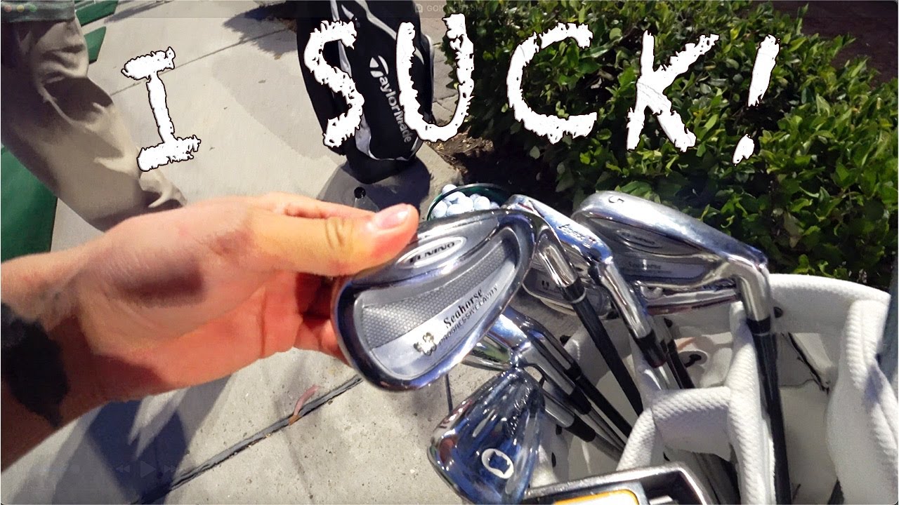 TRYING to get GOOD at GOLF! Range VLOG